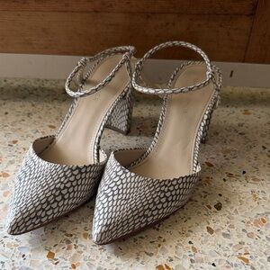 Marc Fisher Snakeskin Patterned Heels